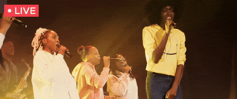 Sample clip of a live stream with packet loss