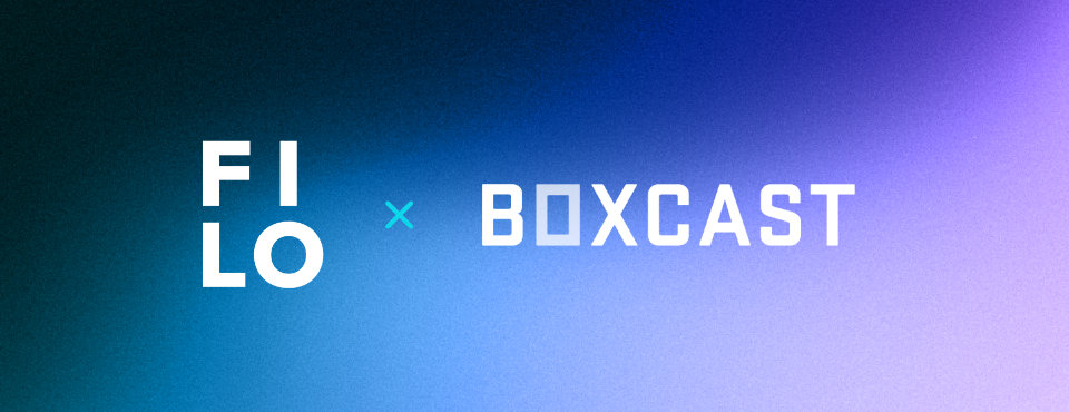 FILO x BoxCast logos