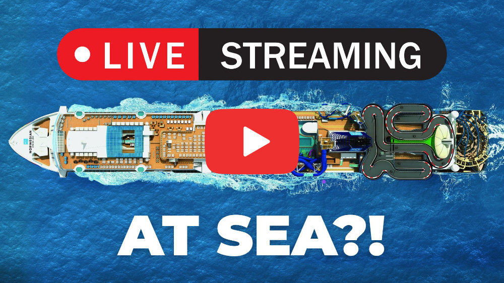 Live Streaming at Sea video thumbnail