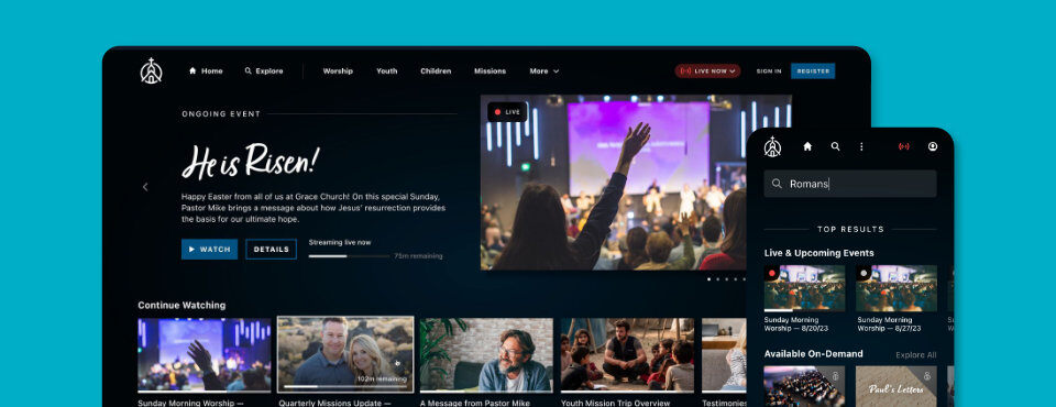 Viewcastle apps on desktop and mobile