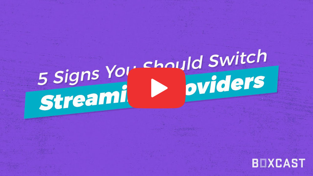 5 Signs You Should Switch Streaming Providers video thumbnail