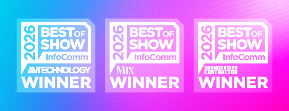 BoxCast's InfoComm awards