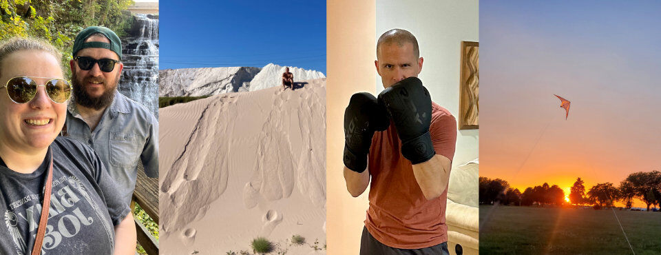 Photos from BoxCast's fitness challenge