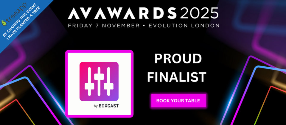 RemoteMix is a finalist for the AV Awards 2025
