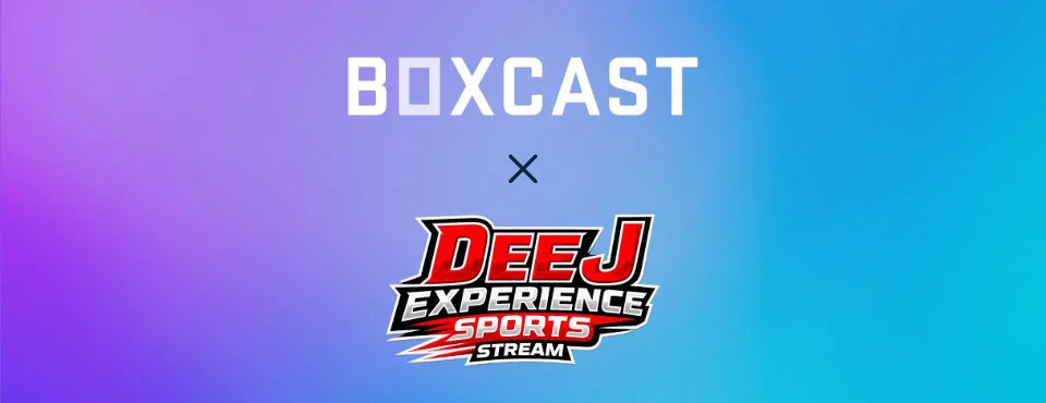 BoxCast and DeeJ Experience logos