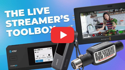 The live streamer's toolbox video thumbnail