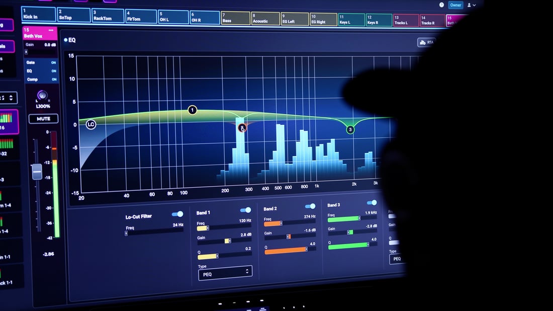Mixing Station Anywhere EQ