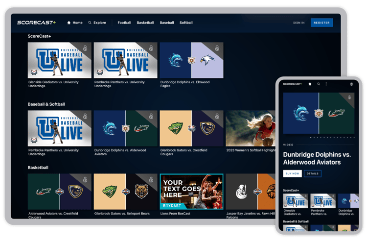 File organization within an OTT app