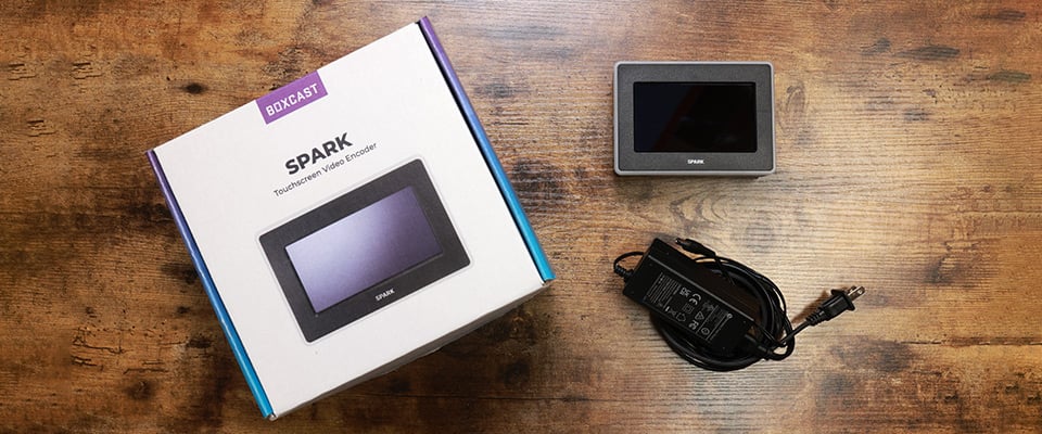 BoxCast Spark HEVC live streaming encoder and packaging