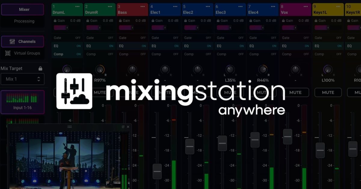 Mixing Station Web Header