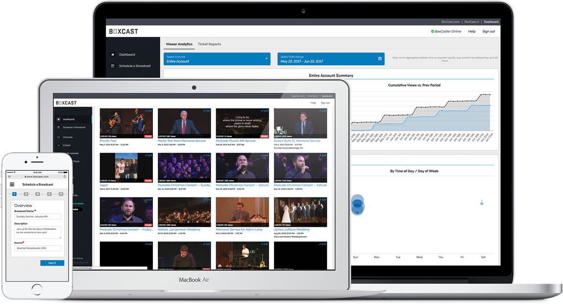 BoxCast Dashboard