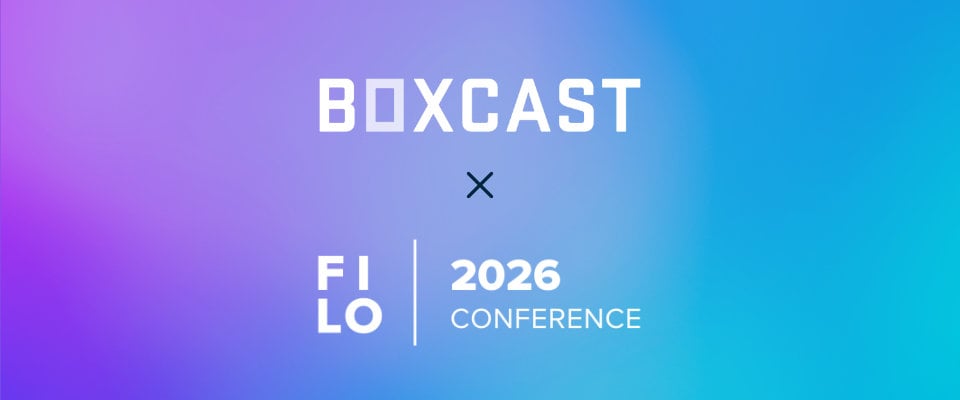 BoxCast and FILO logos
